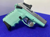 SCCY CPX-1 9mm Stainless 3.1" *EYE-CATCHING BLUE FRAME* Mounted CT Red Dot