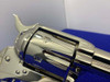 1991 Colt Single Action Army 45LC Nickel -ULTRA DESIRABLE CUSTOM SHOP SAA-