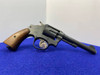 WWII Smith Wesson Victory .38 Spl 5" *GERMAN "WB-S-STG 301" POLICE MARKED* 