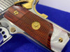 Colt Gold Cup Trophy 38 Super - Bright Stainless w/ GOLD Accents - GORGEOUS