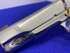 Colt Gold Cup Trophy 38 Super - Bright Stainless w/ GOLD Accents - GORGEOUS
