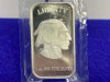 Silver Towne Buffalo Head Design *1 TROY OUNCE SILVER BAR* Factory Sealed-GID1151747888*