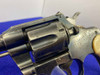 1920 Colt Officer's Model .38 Spl Blue 6" *GENUINE HAND CARVED IVORY*