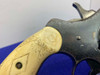 1920 Colt Officer's Model .38 Spl Blue 6" *GENUINE HAND CARVED IVORY*