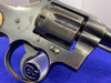 1920 Colt Officer's Model .38 Spl Blue 6" *GENUINE HAND CARVED IVORY*