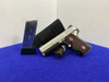 Kimber Solo CDP 9mm Satin Silver 2.7"*ROSEWOOD GRIPS WITH INTEGRATED LASER*