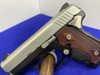 Kimber Solo CDP 9mm Satin Silver 2.7"*ROSEWOOD GRIPS WITH INTEGRATED LASER*
