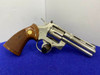 1979 Colt Python .357 Magnum 4" *STUNNING NICKEL FINISH*