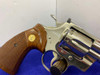 1979 Colt Python .357 Magnum 4" *STUNNING NICKEL FINISH*