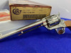 1981 Colt Single Action Army .357mag Nickel 7.5" *ULTRA SCARCE - 524 MADE*