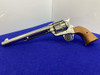 1981 Colt Single Action Army .357mag Nickel 7.5" *ULTRA SCARCE - 524 MADE*
