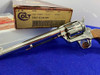 1981 Colt Single Action Army .357mag Nickel 7.5" *ULTRA SCARCE - 524 MADE*