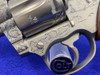 1981 Colt Trooper MK III .357 -E-NICKEL- 4" *CUSTOM HAND ENGRAVED EXAMPLE* 