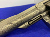 1981 Colt Trooper MK III .357 -E-NICKEL- 4" *CUSTOM HAND ENGRAVED EXAMPLE* 