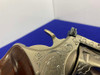 1981 Colt Trooper MK III .357 -E-NICKEL- 4" *CUSTOM HAND ENGRAVED EXAMPLE* 
