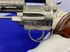 1981 Colt Trooper MK III .357 -E-NICKEL- 4" *CUSTOM HAND ENGRAVED EXAMPLE* 