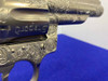 1981 Colt Trooper MK III .357 -E-NICKEL- 4" *CUSTOM HAND ENGRAVED EXAMPLE* 