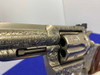 1981 Colt Trooper MK III .357 -E-NICKEL- 4" *CUSTOM HAND ENGRAVED EXAMPLE* 