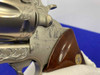 1981 Colt Trooper MK III .357 -E-NICKEL- 4" *CUSTOM HAND ENGRAVED EXAMPLE* 