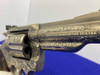 1981 Colt Trooper MK III .357 -E-NICKEL- 4" *CUSTOM HAND ENGRAVED EXAMPLE* 
