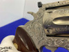 1981 Colt Trooper MK III .357 -E-NICKEL- 4" *CUSTOM HAND ENGRAVED EXAMPLE* 