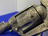 Colt Single Action Army -FULL COVERAGE MASTER FLORAL ENGRAVED- Phil Quigley
