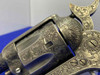 Colt Single Action Army -FULL COVERAGE MASTER FLORAL ENGRAVED- Phil Quigley