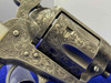 Colt Single Action Army -FULL COVERAGE MASTER FLORAL ENGRAVED- Phil Quigley