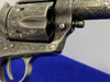 Colt Single Action Army -FULL COVERAGE MASTER FLORAL ENGRAVED- Phil Quigley