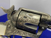 Colt Single Action Army -FULL COVERAGE MASTER FLORAL ENGRAVED- Phil Quigley