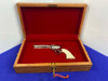 1993 Colt Single Action Army .45 *GORGEOUS NICKEL FINISH* Genuine Ivory