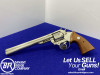 Colt Trooper MK III .22LR 8" *COLLECTIBLE BRIGHT NICKEL PREMIUM MODEL*