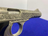 1972 FN/Browning 10/71 .380 ACP *RENAISSANCE-STYLE FLORAL SCROLL ENGRAVING*