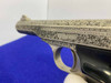 1972 FN/Browning 10/71 .380 ACP *RENAISSANCE-STYLE FLORAL SCROLL ENGRAVING*