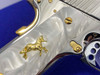 Colt Delta Elite 10mm *ABSOLUTELY GORGEOUS BRIGHT STAINLESS & 24k GOLD*