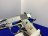 Colt Government .45 ACP 5" -MIRRORED STAINLESS- *FIRE BLUE ACCENTS*