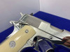 1988 Colt Government Series 80 .45 ACP -BREATHTAKING BRIGHT STAINLESS-