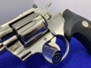 1979 Colt Python .357 Mag 4" *GORGEOUS BRIGHT NICKEL PYTHON*