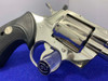 1979 Colt Python .357 Mag 4" *GORGEOUS BRIGHT NICKEL PYTHON*