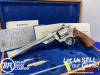 Smith Wesson 57 No-Dash .41 Mag 8 3/8" *DESIRABLE NICKEL AND FULL TARGET*