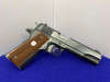 SCARCE- Colt Combat Government 45ACP Blue 5" *LAST YEAR PRODUCTION EXAMPLE*