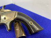 Smith Wesson Model 1 .22 Rimfire Blued 3 1/4" **FANTASTIC 2ND ISSUE MODEL*