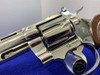 1981 Colt Python .357 Mag 6" -GORGEOUS NICKEL FINISH- Vintage Snake*