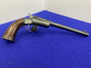 J. Stevens No. 35 .22 LR Blue 8" *"OFFHAND" TARGET SINGLE-SHOT PISTOL*