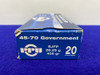 HSM/Remington/PPU/Buffalo Arms .45-70 Govt. **DEPENDABLE RIFLE AMMO LOT*