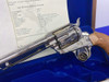 1985 Colt Buntline Special .44-40 Nickel **BOB BURT -CLASS C & A- ENGRAVED* -GID1149651807