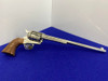 1985 Colt Buntline Special .44-40 Nickel **BOB BURT -CLASS C & A- ENGRAVED* -GID1149651807