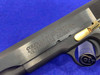 Colt Government .45 ACP Blue 5" *EYE-CATCHING GOLDEN ACCENTS* Mint Example