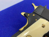 Colt Government .45 ACP Blue 5" *EYE-CATCHING GOLDEN ACCENTS* Mint Example