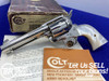 1981 Colt Single Action Army .45LC NICKEL 4.75" *GORGEOUS 3rd GEN EXAMPLE*